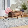 Accent Plus Old-Fashioned Wheelbarrow Planter