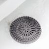 1pc Bathroom Hair Catcher; Debris Filter; Hair Filter; Easy To Install And Clean; For Bathroom Bathtub And Kitchen; Bathroom Accessories - Grey