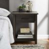 Nightstand with Drawer - Espresso