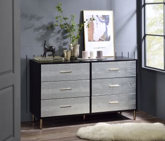 Myles Dresser; Black; Silver &amp; Gold Finish AC00961 - as Pic