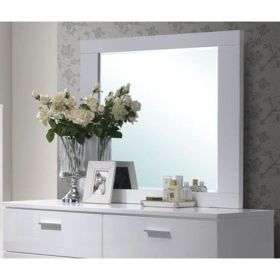 Lorimar Mirror in White 22634 - as Pic