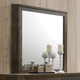 Elettra Mirror; Rustic Walnut 24854 - as Pic