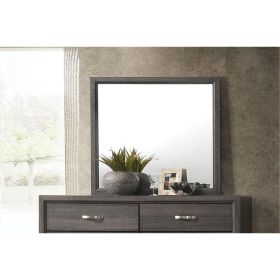 Valdemar Mirror in Weathered Gray 27054 - as Pic