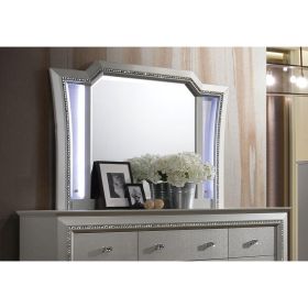 Kaitlyn Mirror in LED & Champagne 27234 - as Pic