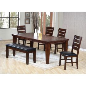 Urbana Dining Table in Cherry 04620 - as Pic