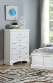 Modern Bedroom Chest Of Drawers White Color Drawers Tall Chest Plywood - as Pic