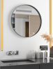 Metal Round Wall Mirror - as Pic