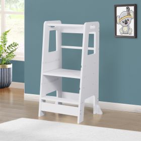 kitchen step stool;  toddler step tower; Step Stools for Kids;  Toddler Step Stool for Kitchen Counter;  The Original Kitchen Stepping Stool;  Adjusta