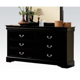 Louis Philippe III Dresser in Black - 19505