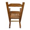 Children\\\'s rocking white chair- Indoor or Outdoor -Suitable for kids-Durable-populus wood-oak - as Pic