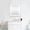 7 Size LED Bathroom Mirror Wall Mounted Vanity Mirror Anti-Fog Mirror Dimmable Lights with Touch Switch(Horizontal/Vertical) - 28"*36"