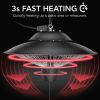 Simple Deluxe Patio Portable Outdoor Heating for Balcony; Courtyard; With Overheat Protection; Ceiling-Mounted Heater - as Pic