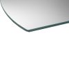 vidaXL Wall Mirrors 8 pcs 7.9"x7.9" Wave Glass - Silver