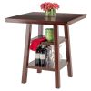 Orlando High Table w/ 2 Shelves - 94034