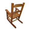 Children\\\'s rocking white chair- Indoor or Outdoor -Suitable for kids-Durable-populus wood-oak - as Pic