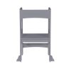 Child Standing Tower; Step Stools for Kids; Toddler Step Stool for Kitchen Counter; Gray - Gray