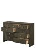 Ilana Dresser; Gray Finish 28475 - as Pic