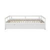 Extending Daybed with Trundle, Wooden Daybed with Trundle - White