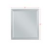 Louis Philippe Mirror in Platinum 26734 - as Pic