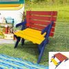 KID'S MULTI-FUNCTIONAL ARM CHAIR;  TABLE+ 2 BENCHES; All-in-one - wood