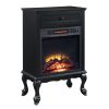 Eirene Fireplace in Black Finish AC00854 - as Pic