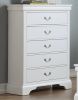 Modern Bedroom Chest Of Drawers White Color Drawers Tall Chest Plywood - as Pic