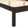 Platform Bed Frame with Headboard , Wood Slat Support , No Box Spring Needed ,Twin - Espresso