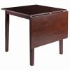 Perrone Drop Leaf Dining Table; Walnut - 94831