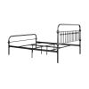 Metal Bed Frame Queen Size Standerd Bed Frame - BLACK