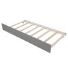 Twin size Platform Bed with Trundle - Gray