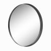 Metal Round Wall Mirror - as Pic