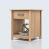 Nightstand with Drawer - Dover Oak