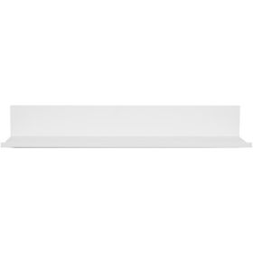 Hangman L-18-W No-Stud Floating Shelf (White Powder Coat; 18-In.)