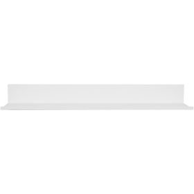 Hangman L-24-W No-Stud Floating Shelf (White Powder Coat; 24-In.)