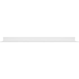 Hangman L-48-W No-Stud Floating Shelf (White Powder Coat; 48-In.)