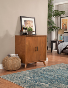 Flynn Small Bar Cabinet (Color: Acorn)