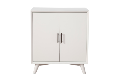 Flynn Small Bar Cabinet (Color: White)